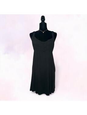 Guess Black Stretch Mini Dress Y2K Bodycon Indie Sleaze Size M